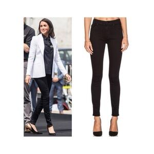 NEW Mother The Looker Skinny Jeans (Sz 31) Mid Rise Stretch Black Not Guilty